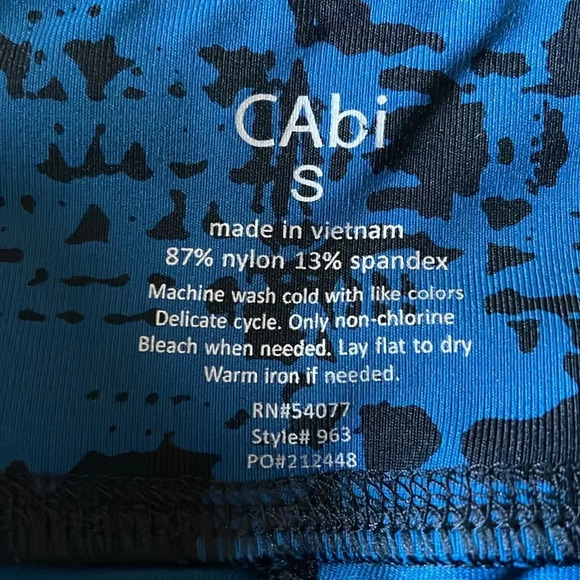 Cabi Leggings Womens Medium Patterned Cool Tech Skinny #963 Size Small - Picture 7 of 10